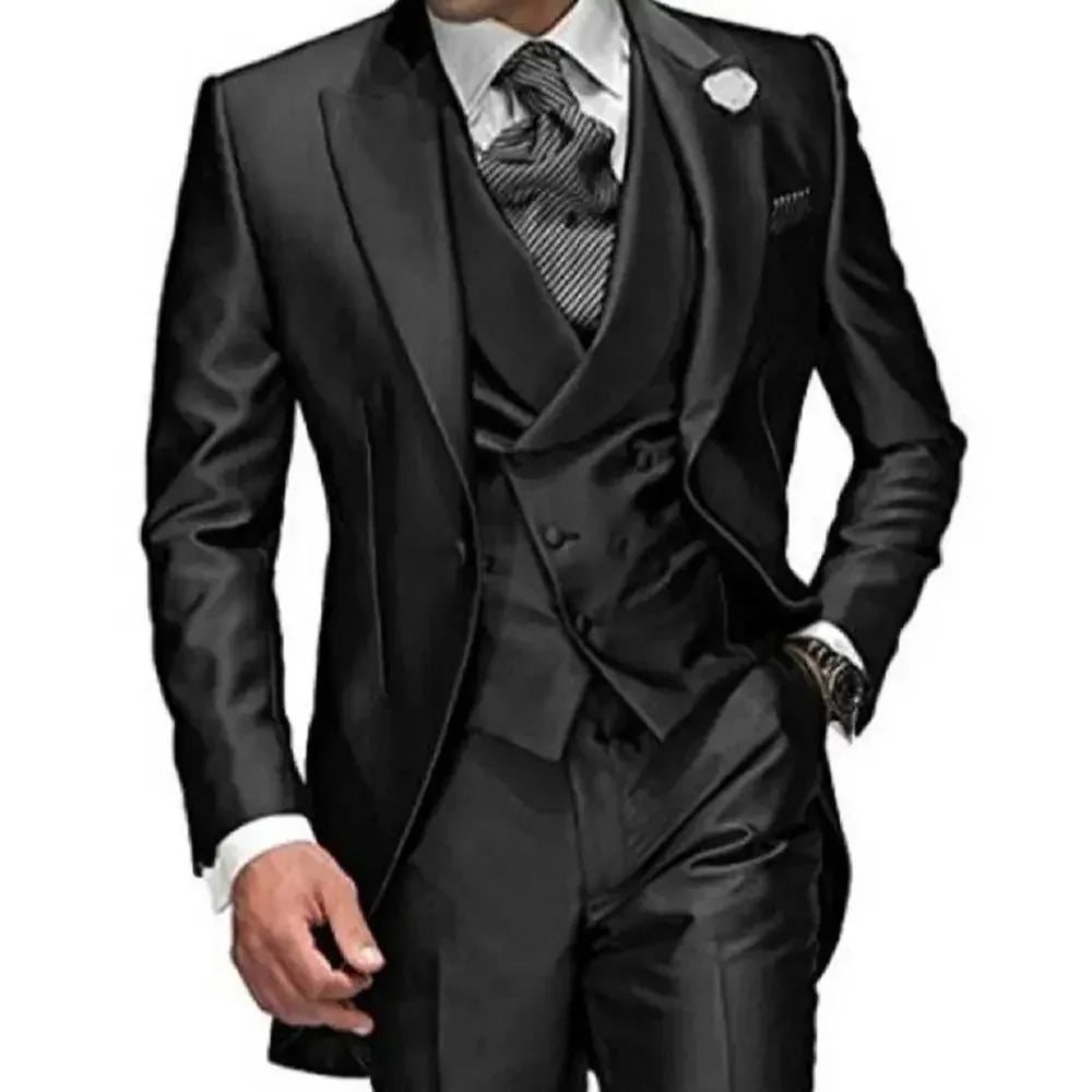 Funki Findz | Suits | Men's Luxury Formal Wedding Tuxedos 3Pc