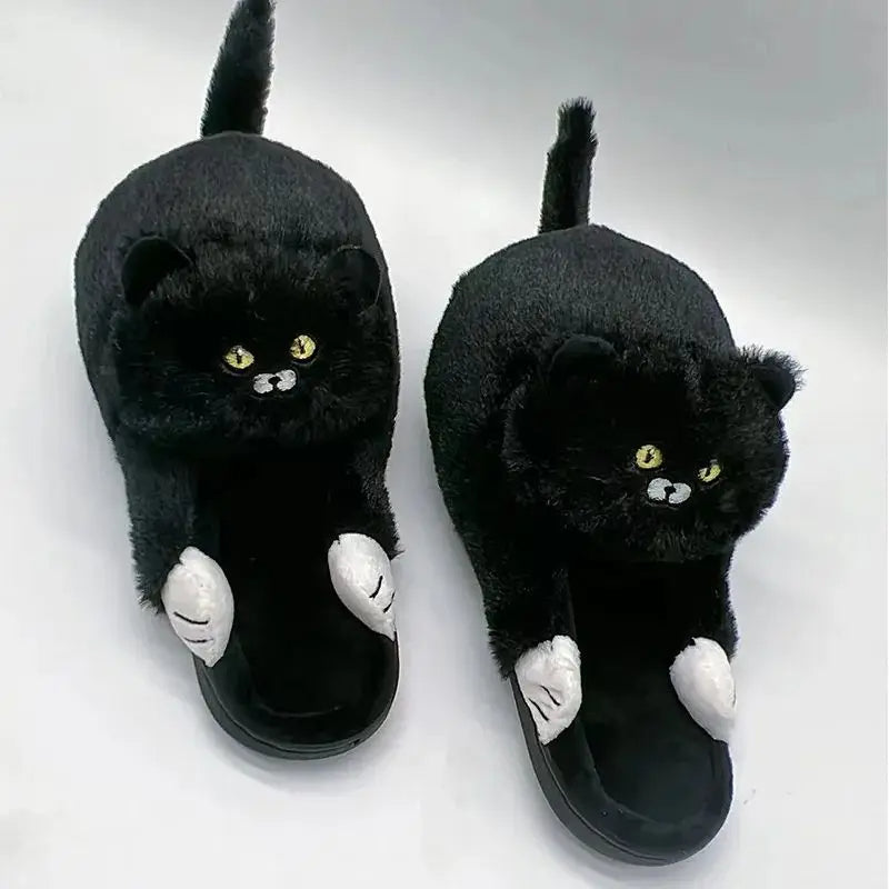 Funki Findz | Shoes | Women's Soft Cat Hug Slippers