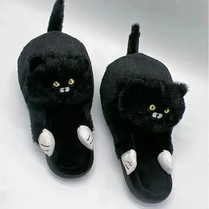 Funki Findz | Shoes | Women's Soft Cat Hug Slippers