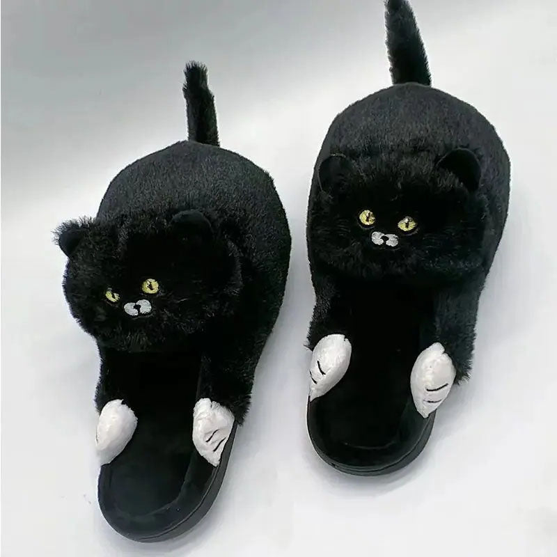 Funki Findz | Shoes | Women's Soft Cat Hug Slippers