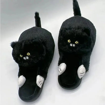 Funki Findz | Shoes | Women's Soft Cat Hug Slippers