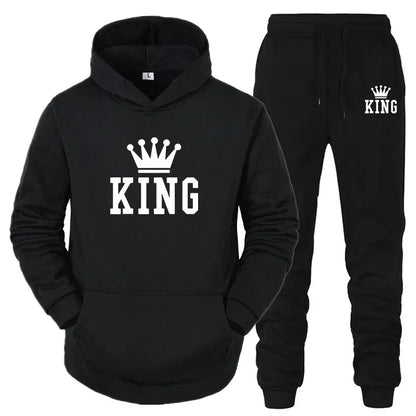 Funki Findz | Activewear | Unisex King Queen Hooded Sweat Suits