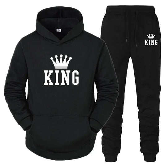 Funki Findz | Activewear | Unisex King Queen Hooded Sweat Suits