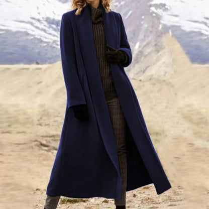 Funki Findz | Jackets | Women's Long Woolen Cardigan Coat
