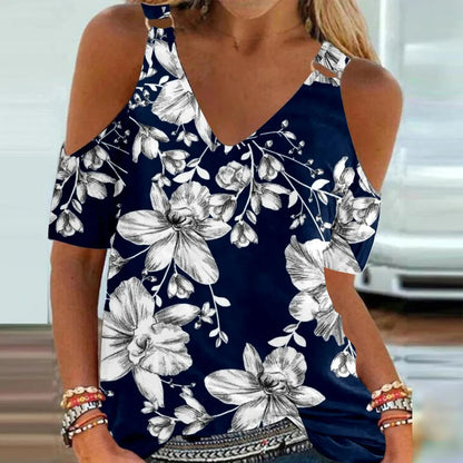 Funki Findz | Shirts | Women's Cut Out Buckle Strap Summer Top