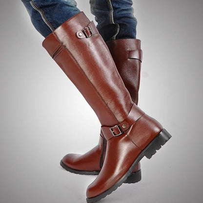 Funki Findz | Boots | Women's Leatherr British Style Riding Boots