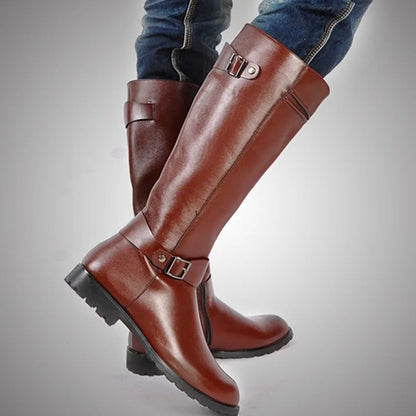 Funki Findz | Boots | Women's Leatherr British Style Riding Boots