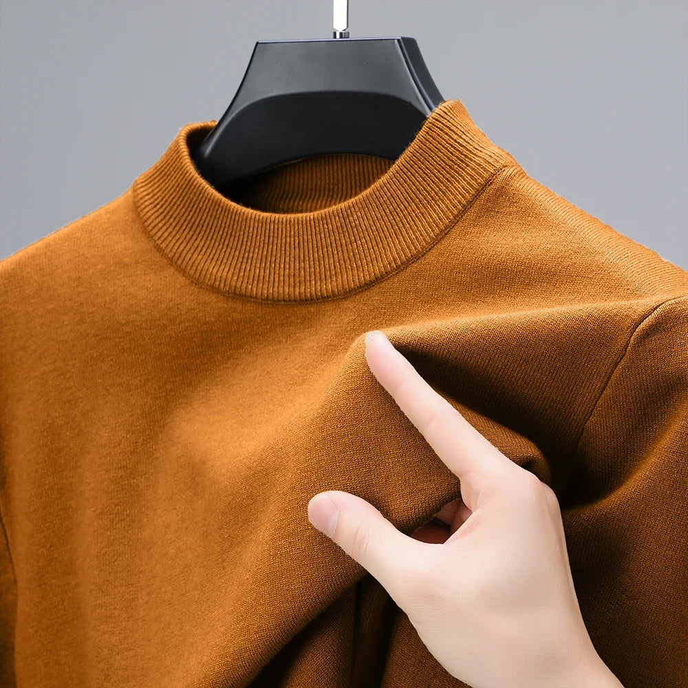Funki Findz | Sweaters | Men's Aesthetic Mock Neck Sweaters