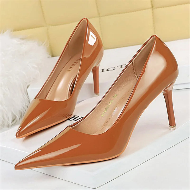 Funki Findz | Shoes | Women's Formal Mid-Heel Nude Scarpins