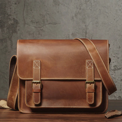 Funki Findz | Bags | Messenger Bags | Men's Luxury Leather Bag