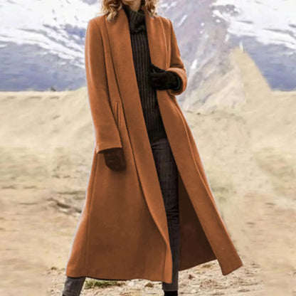 Funki Findz | Jackets | Women's Long Woolen Cardigan Coat