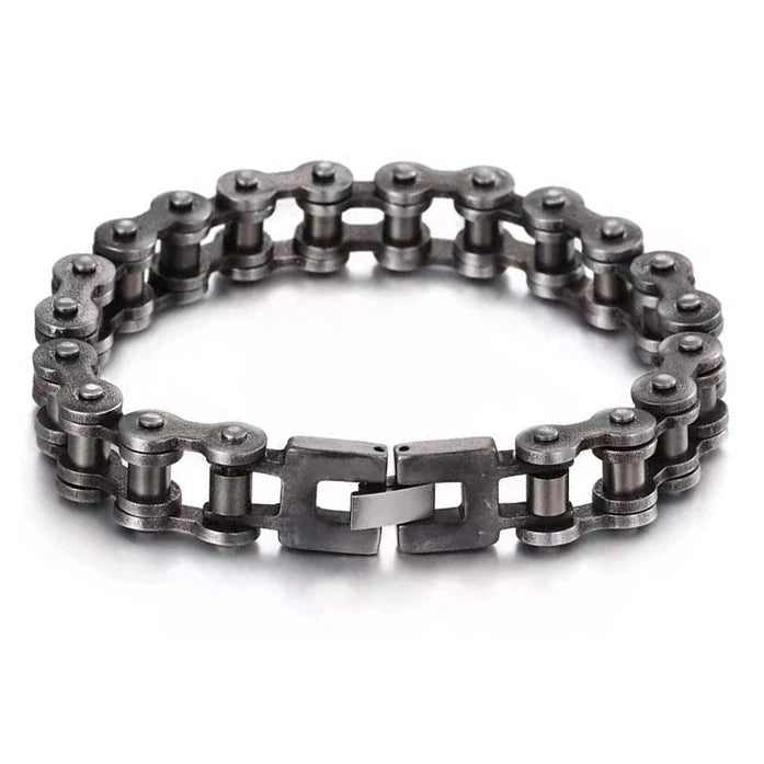 Funki Findz | Bracelets | Unisex Metal Bike Chain Wristband
