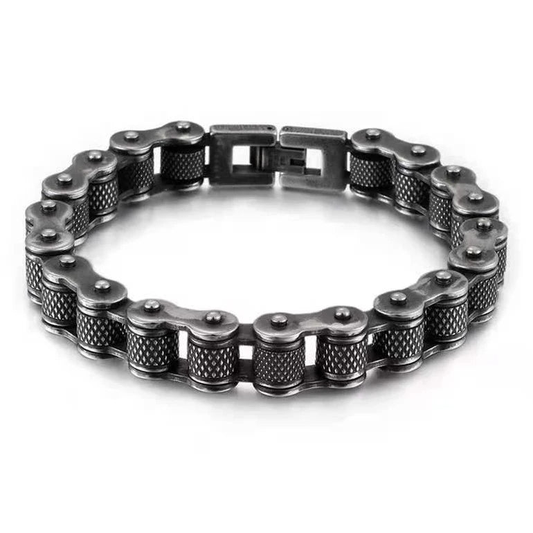 Funki Findz | Bracelets | Unisex Metal Bike Chain Wristband
