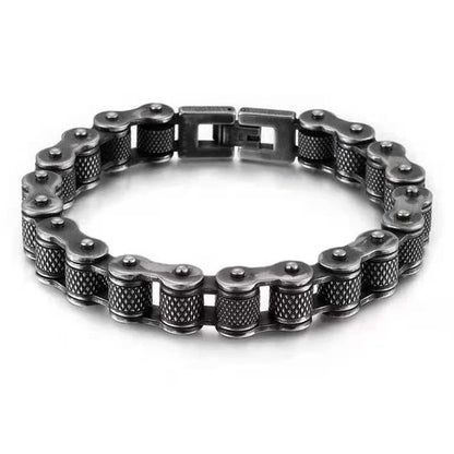 Funki Findz | Bracelets | Unisex Metal Bike Chain Wristband