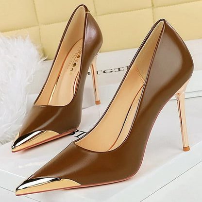 Funki Findz | Shoes | Women's Dress Shoes Metal Toe and Heel