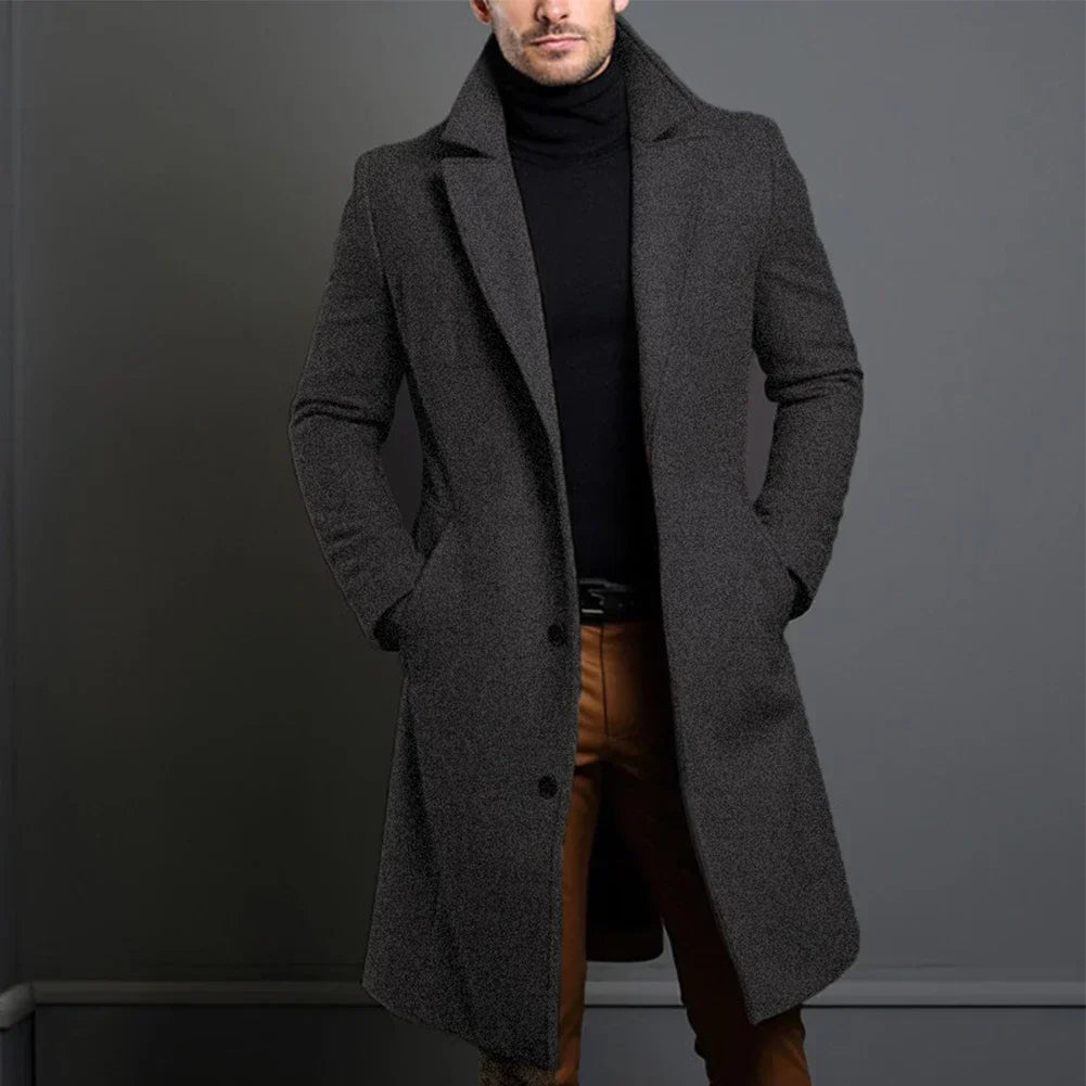 Funki Findz | Jackets | Men's Elegant 3/4 Casual Business Coats