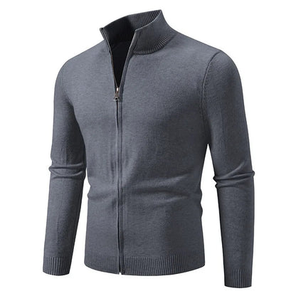 Funki Findz | Sweaters | Men's ZipUp Slim Fit Stand Collar Jacket