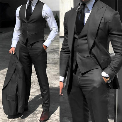 Funki Findz | Suits | Men's Fashion Formal Wedding Tuxedos 3Pc