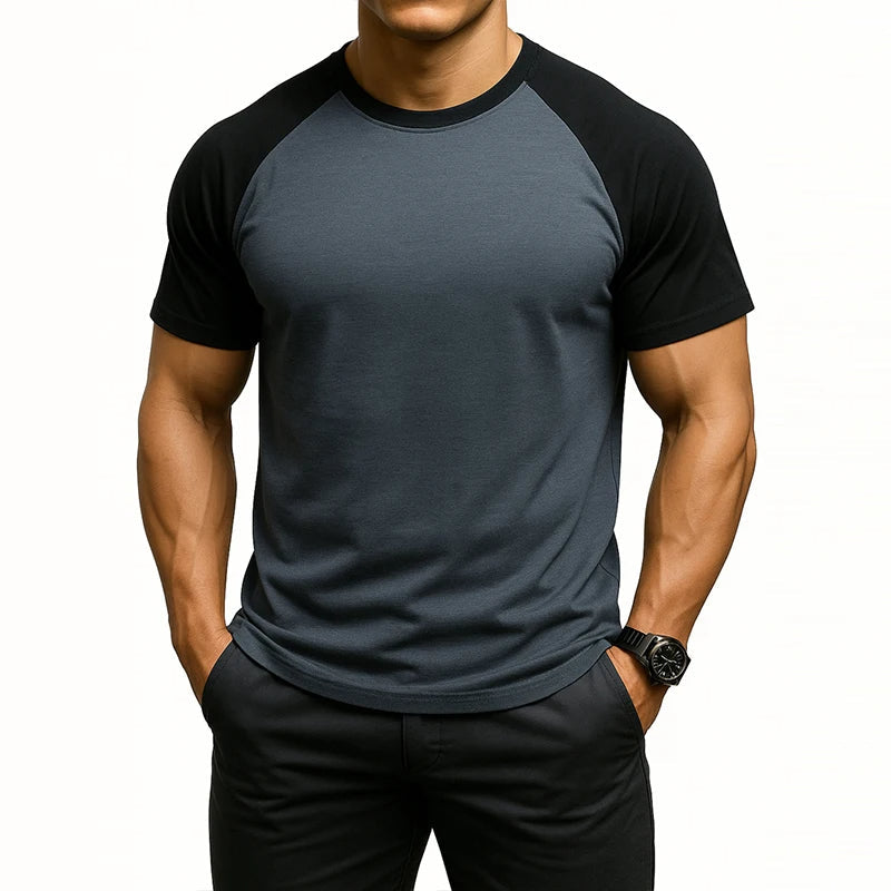 Funki Findz | Shirts | Men's Quick Dry Casual Two Toned T-Shirt