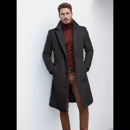 Funki Findz | Jackets | Men's Elegant 3/4 Casual Business Coats