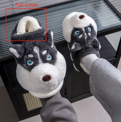 Funki Findz | Shoes | Women's Cute Alaskan Dog Warm Slippers