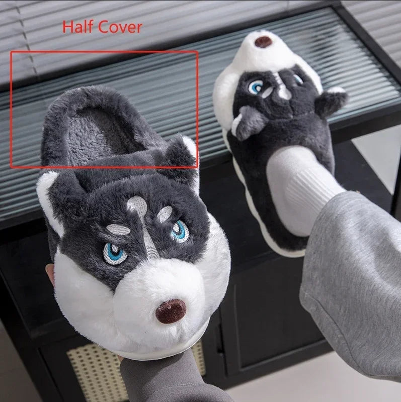 Funki Findz | Shoes | Women's Cute Alaskan Dog Warm Slippers