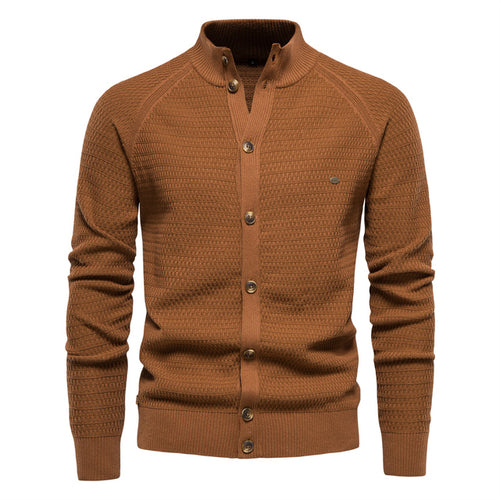 Funki Findz | Sweaters | Men's Mock Neck Buttoned Cardigans