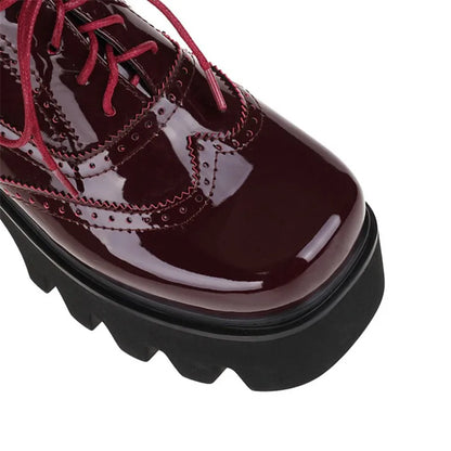 Funki Findz | Shoes | Women's British Walker Patent Platforms