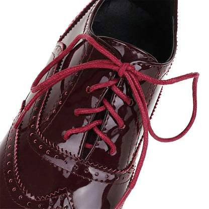 Funki Findz | Shoes | Women's British Walker Patent Platforms