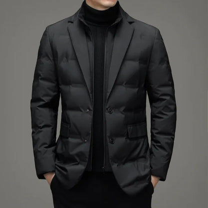 Funki Findz | Jackets | Men's Winter Warm Down Dress Blazer
