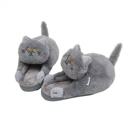 Funki Findz | Shoes | Women's Soft Cat Hug Slippers