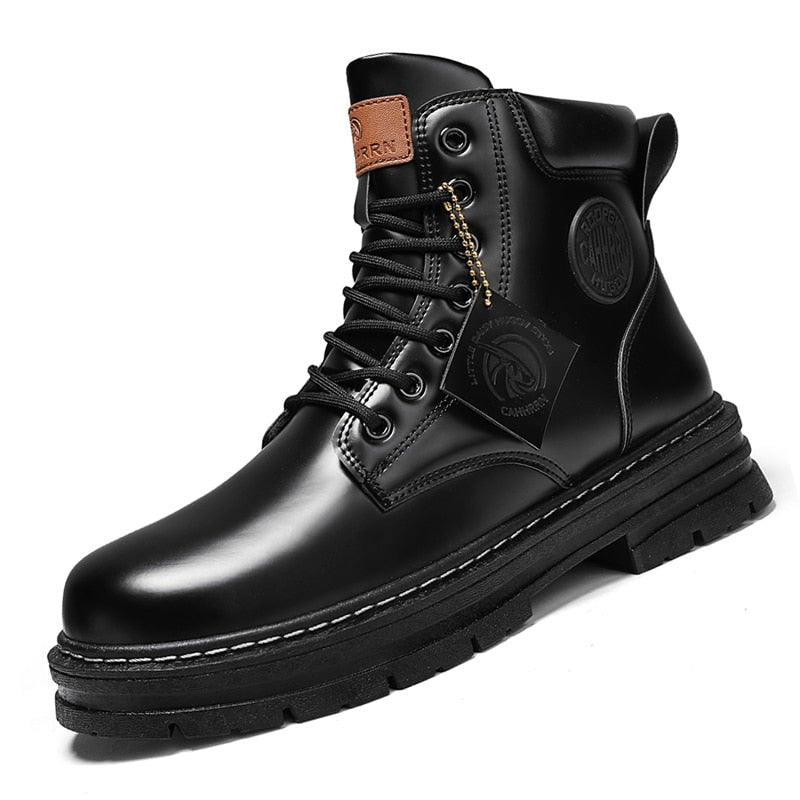 Funki Findz | Boots | Men's High Top Boots Leather Work Boots