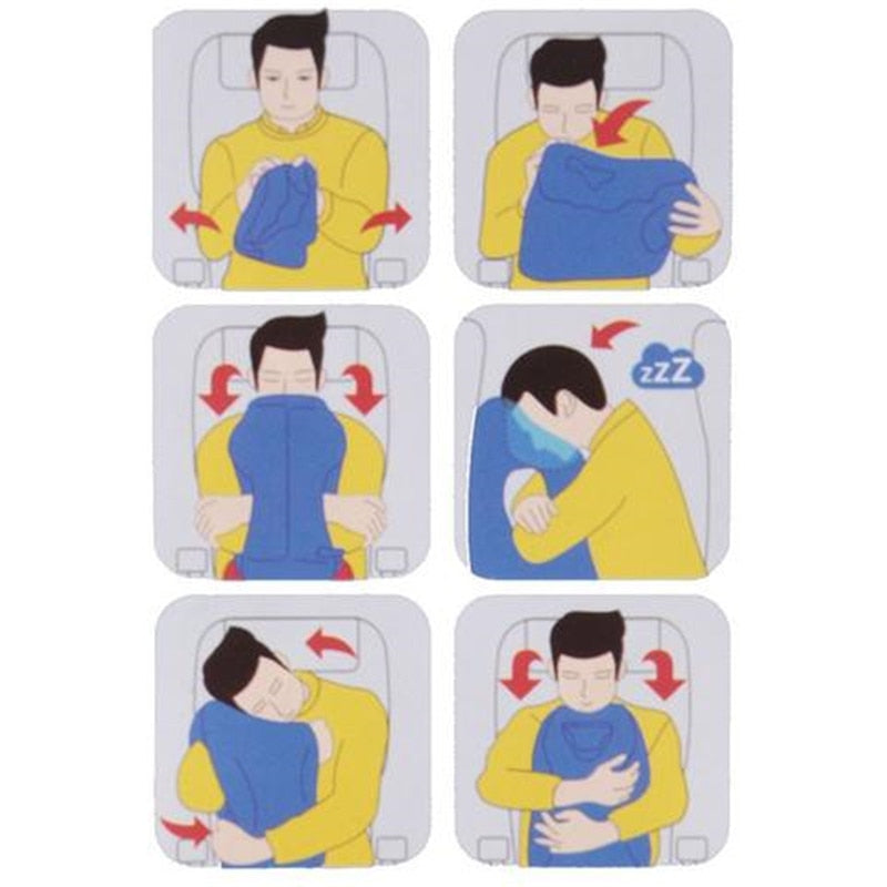 Funki Findz | Pillows | Inflatable Travel Sleeping Bag Pillow