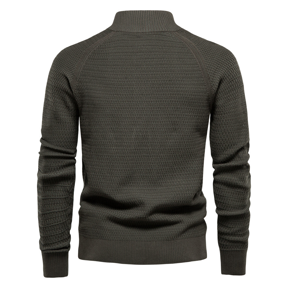 Funki Findz | Sweaters | Men's Mock Neck Buttoned Cardigans