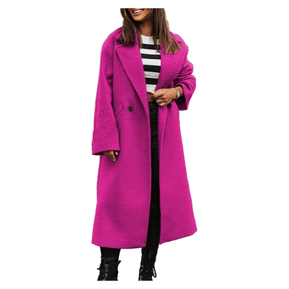 Funki Findz | Jackets | Women's Long Single Buttoned Overcoat