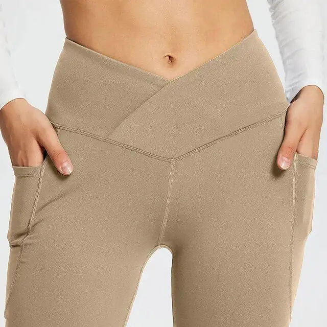 Funki Findz | Pants | Women's High Waist Yoga Flare Leggings
