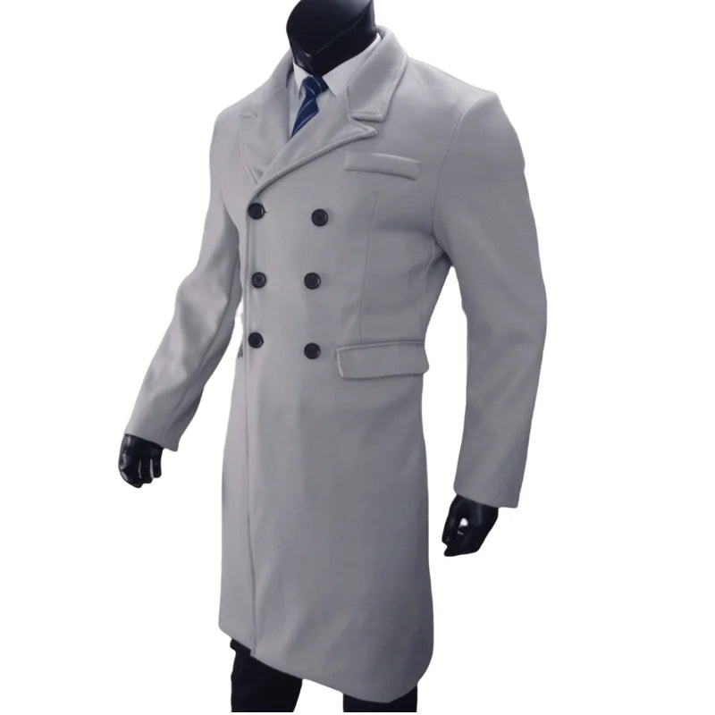 Funki Findz | Jackets | Men's Stylish Business Casual Overcoat