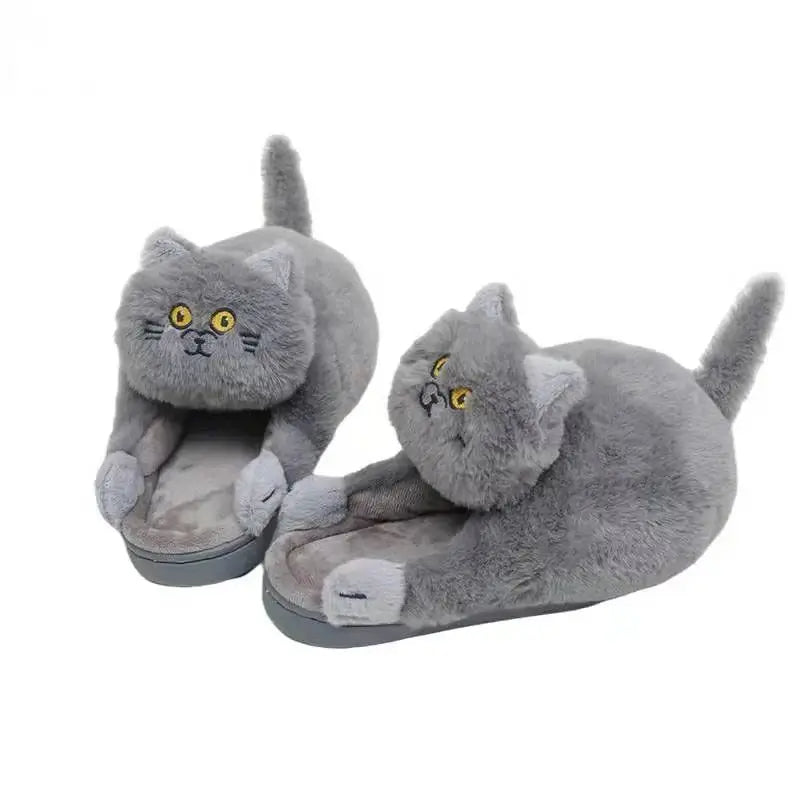 Funki Findz | Shoes | Women's Soft Cat Hug Slippers