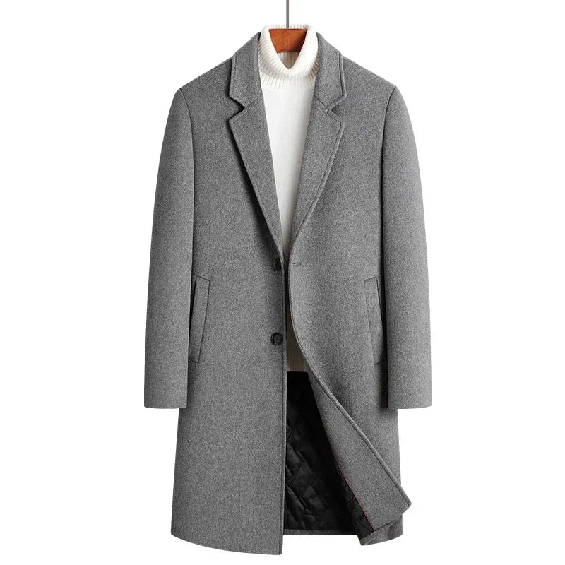 Funki Findz | Jackets | Men's Luxury Wool Blend Trench Coats