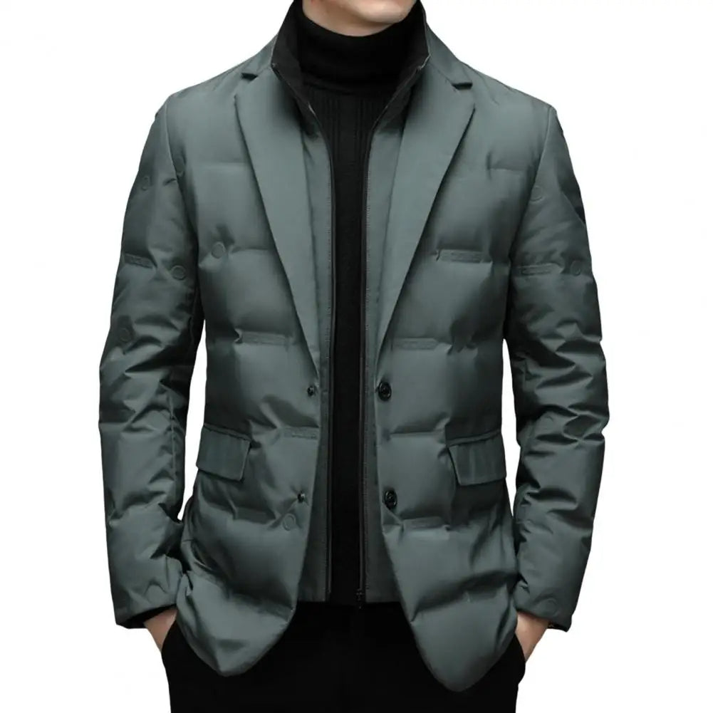 Funki Findz | Jackets | Men's Winter Warm Down Dress Blazer