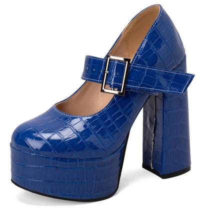 Funki Findz | Shoes | Women's Super-High Mary Jane Platforms