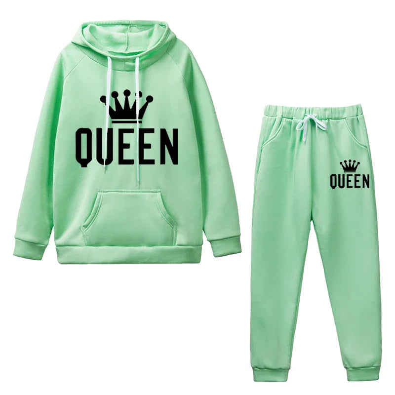 Funki Findz | Activewear | Women's Queen Hooded Sweat Suit