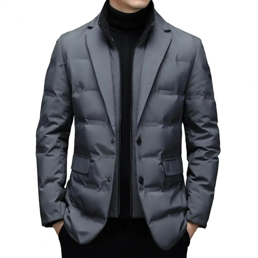 Funki Findz | Jackets | Men's Winter Warm Down Dress Blazer