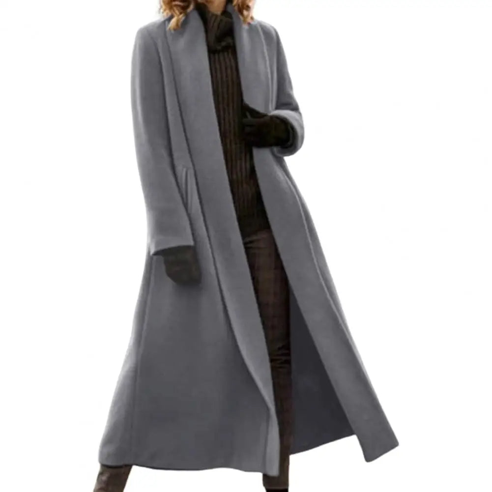 Funki Findz | Jackets | Women's Long Woolen Cardigan Coat