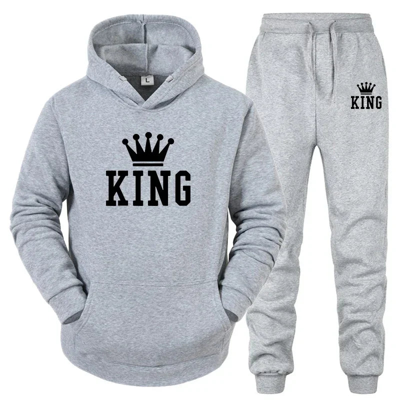 Funki Findz | Activewear | Unisex King Queen Hooded Sweat Suits