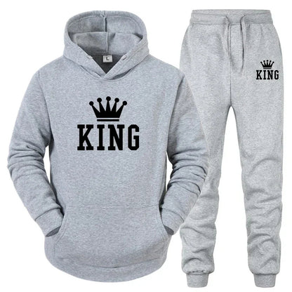 Funki Findz | Activewear | Unisex King Queen Hooded Sweat Suits