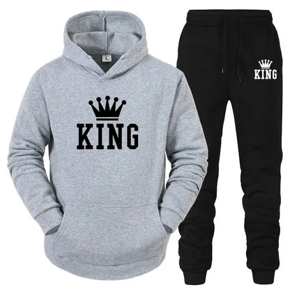 Funki Findz | Activewear | Unisex King Queen Hooded Sweat Suits