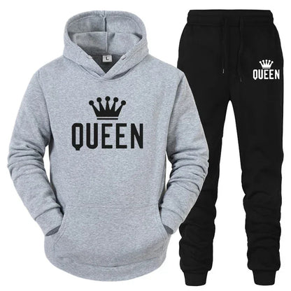 Funki Findz | Activewear | Unisex King Queen Hooded Sweat Suits