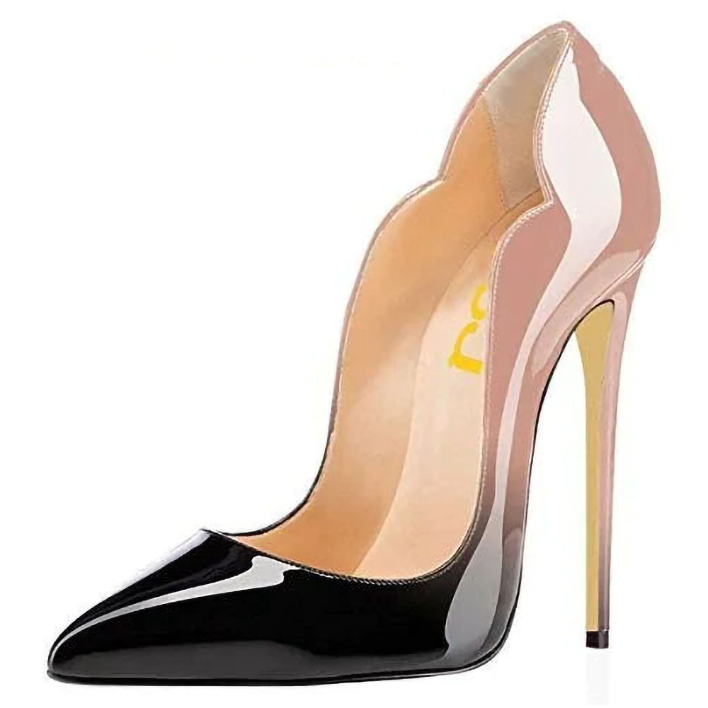 Funki Findz | Shoes | Women's Colored Checkered Patent High Heels