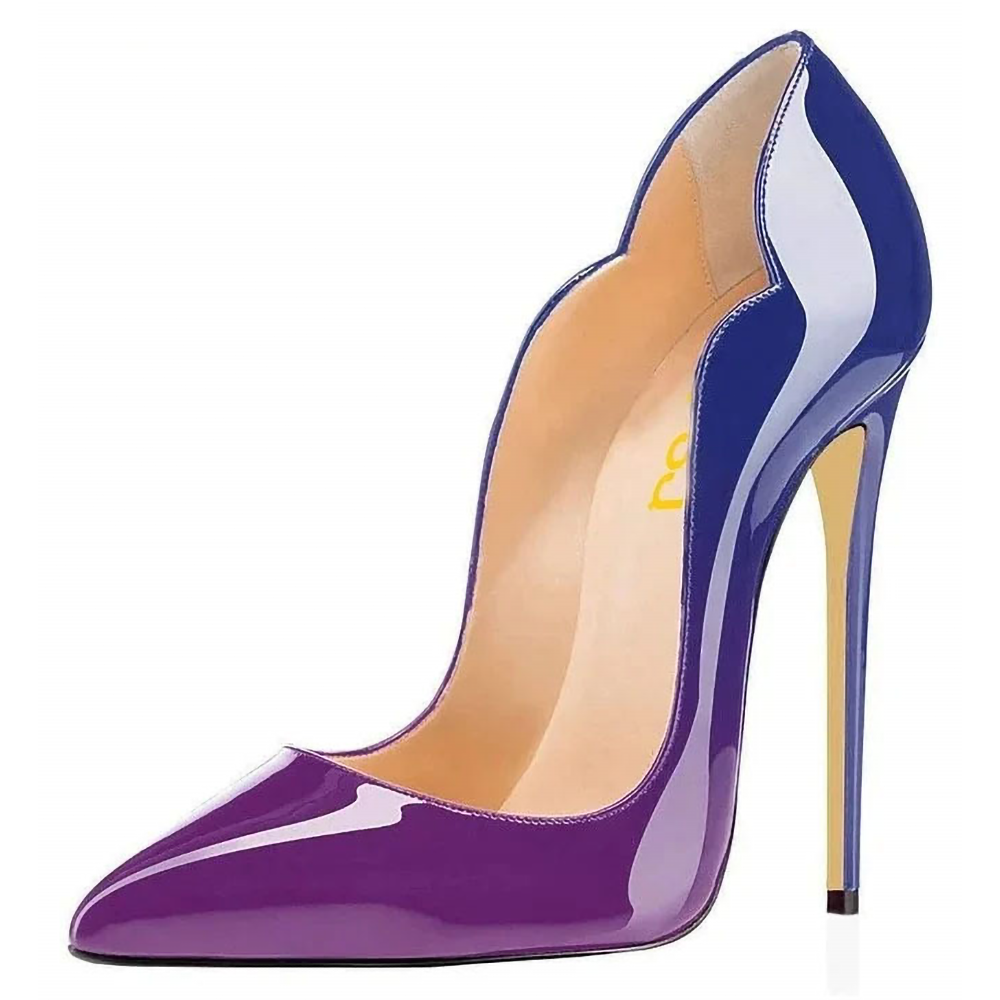 Funki Findz | Shoes | Women's Colored Checkered Patent High Heels